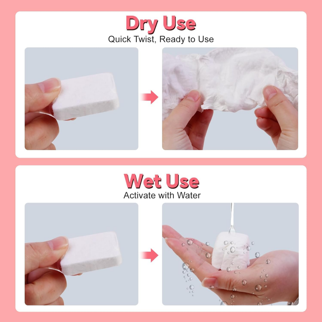 ICOTLE Compressed Towels for Travel