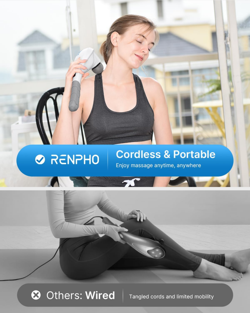  RENPHO Rechargeable Handheld Massager