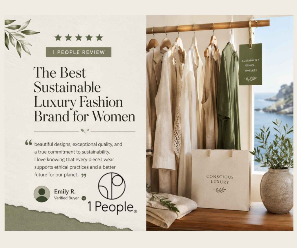 1 People Review: The Best Sustainable Luxury Fashion Brand for Women