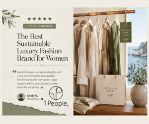 1 People Review: The Best Sustainable Luxury Fashion Brand for Women
