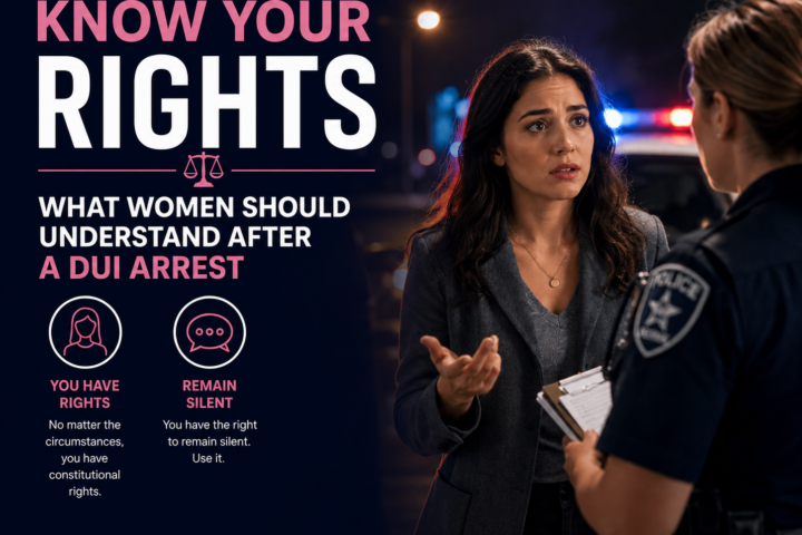 Know Your Rights- What Women Should Understand After a DUI Arrest